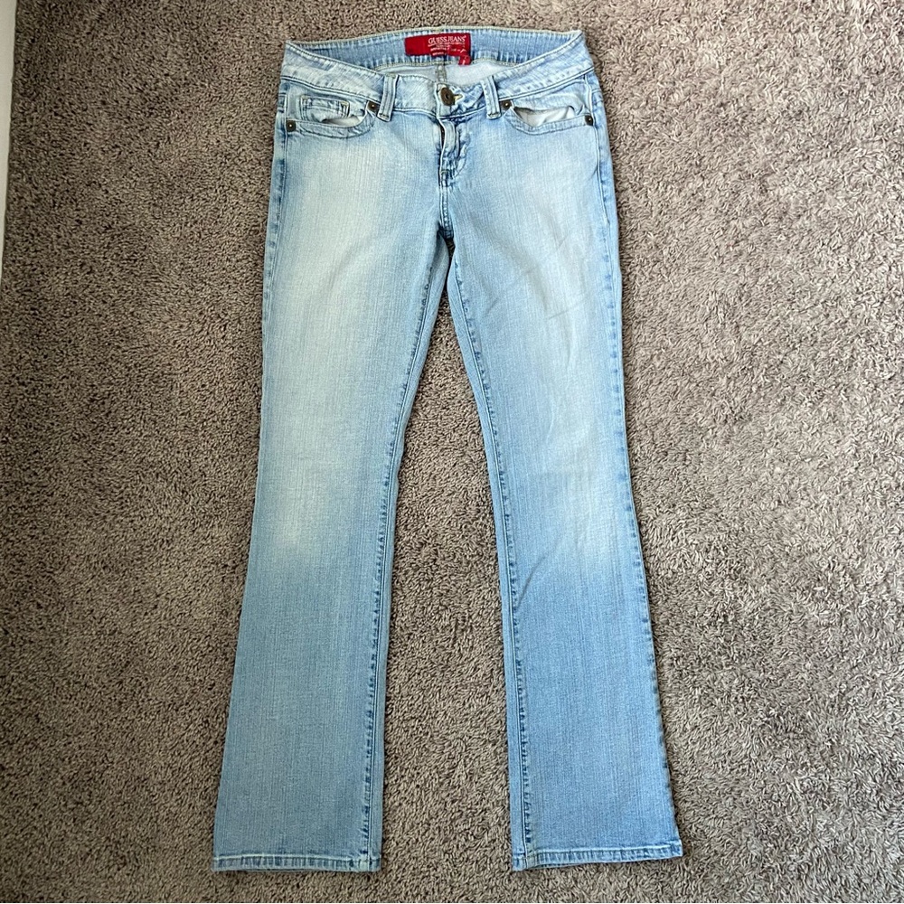 Vintage Guess Daredevil Bootcut Lowrise Jeans
